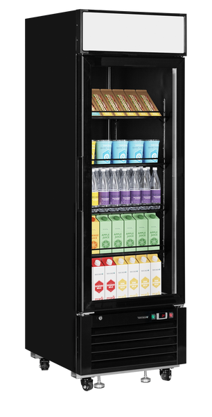 Шкаф холодильный витринный однодверный Tefcold LGC2500 Black 56024 фото